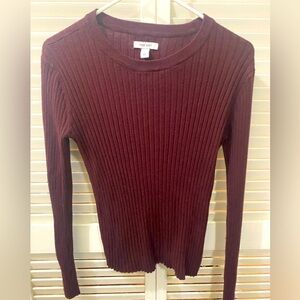 Nine West Fitted Sweater Top